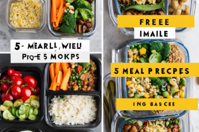 5 Free Meal Prep Recipes for a Week of Healthy Eating